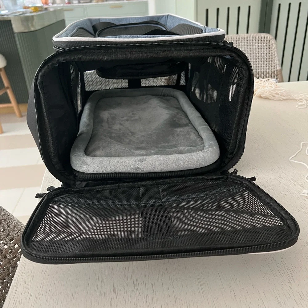 Petskd Top-Expandable Pet Carrier